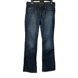Lucky Brand Dark‎ Wash Lola Boot Mid Rise Bootcut Jeans Size 4